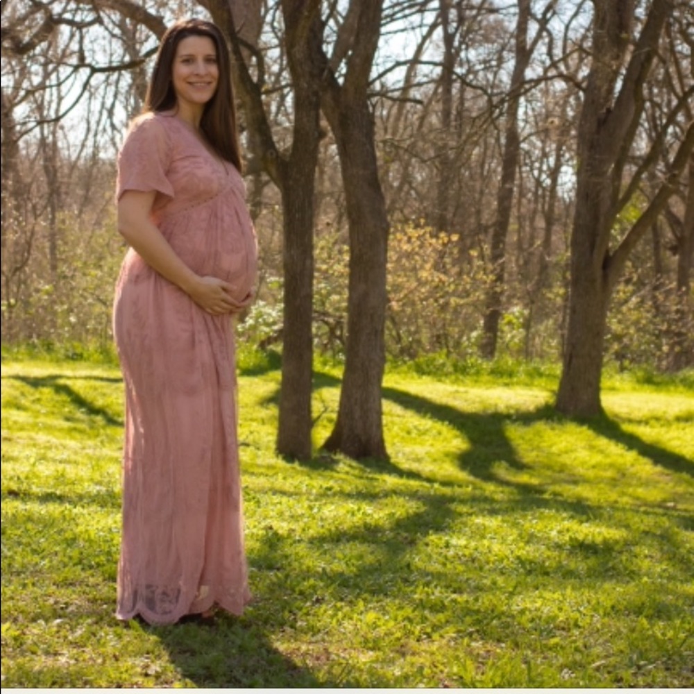 PinkBlush maternity dress size medium
